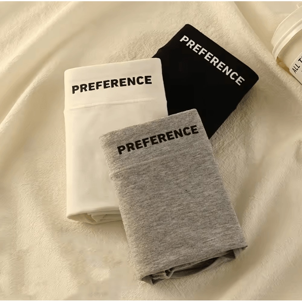 3PCS Womens Cotton HighWaist Breathable Underwear Panty Set 1