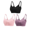 3pcs Maternity Nursing Bras Cotton Seamless Breathable Push Up Bra Set 9