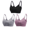 3pcs Maternity Nursing Bras Cotton Seamless Breathable Push Up Bra Set 14