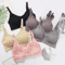 3pcs Maternity Nursing Bras Cotton Seamless Breathable Push Up Bra Set 2