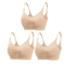 3pcs Maternity Nursing Bras Cotton Seamless Breathable Push Up Bra Set 7