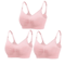 3pcs Maternity Nursing Bras Cotton Seamless Breathable Push Up Bra Set 19