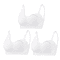 3pcs Maternity Nursing Bras Cotton Seamless Breathable Push Up Bra Set 24