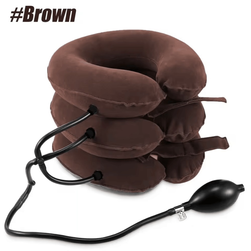 Inflatable Cervical Neck Traction Device For Pain Relief And Alignment Support 6