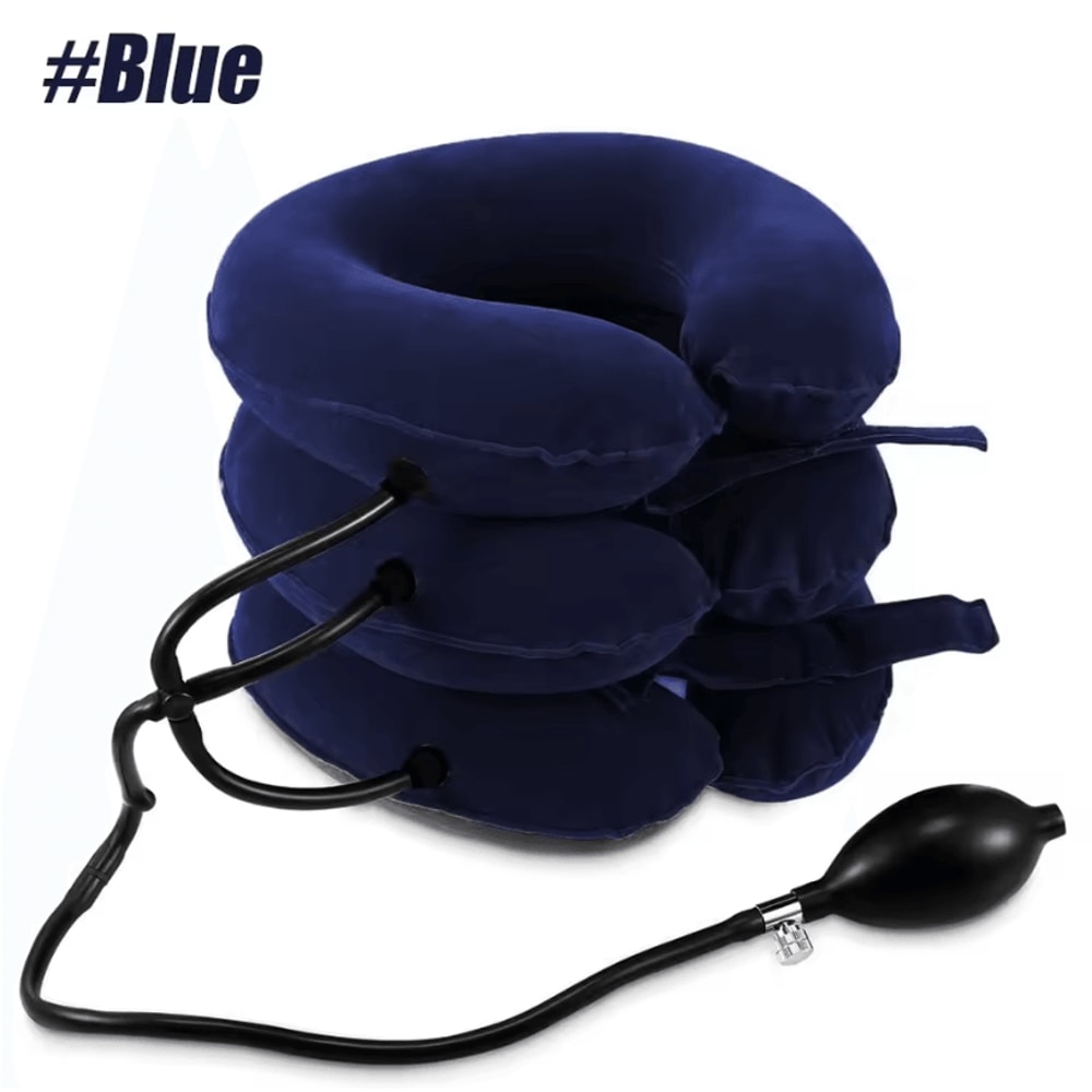 Inflatable Cervical Neck Traction Device For Pain Relief And Alignment Support 8
