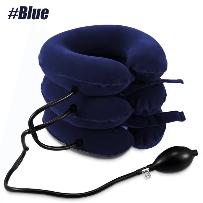 Inflatable Cervical Neck Traction Device For Pain Relief And Alignment Support 8