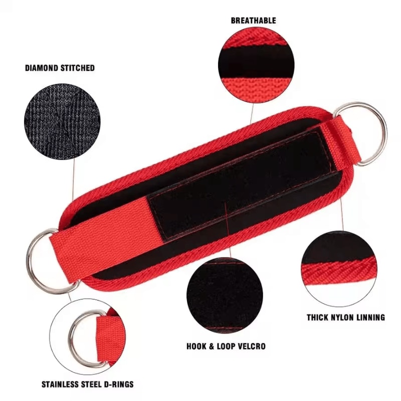 Ankle Straps For Cable Machines For Glute Leg And Lower Body Workouts 3