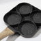 Medical Stone NonStick FourHole Omelette Pan For Breakfast Egg And Burger 5