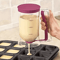 900ml HandHeld Batter Dispenser Bottle With Graduated Funnel For Pancakes And Cakes 0