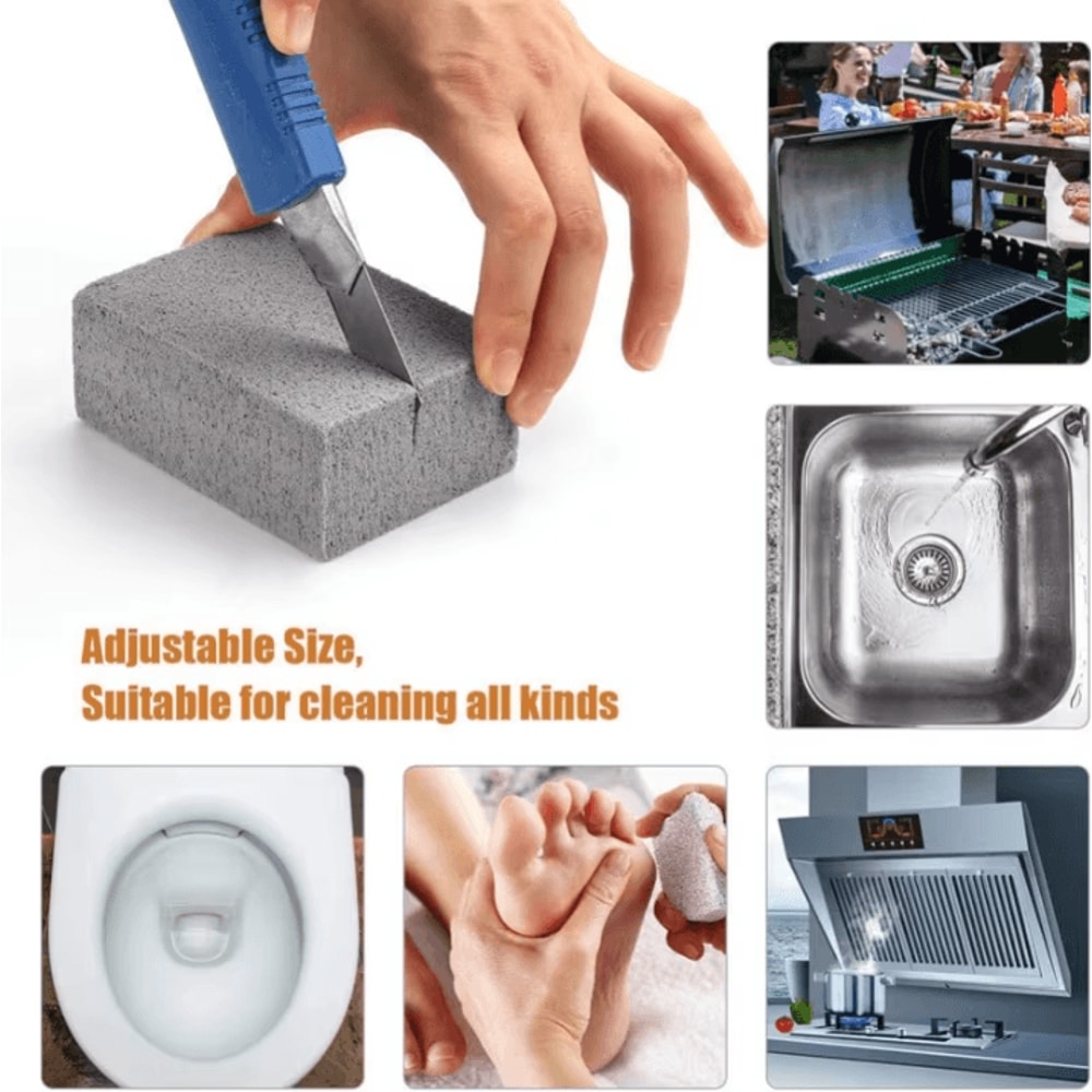 BBQ Grill Cleaning Stone Pumice Brick For Barbecue Rack And Outdoor Kitchen 1