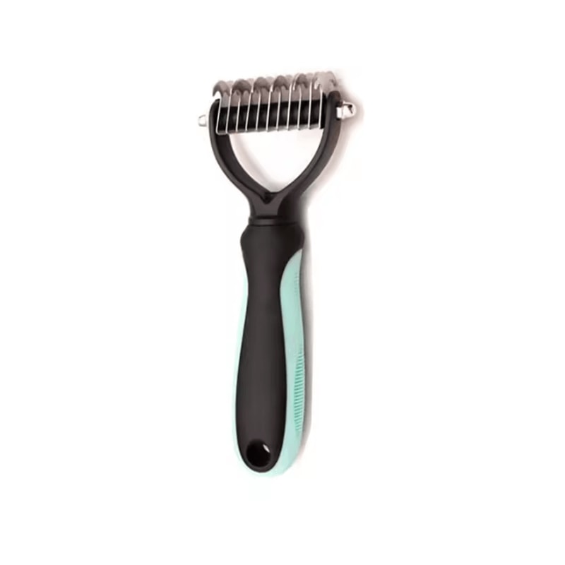 Professional Pet Deshedding Brush Dog And Cat Hair Remover Comb 12