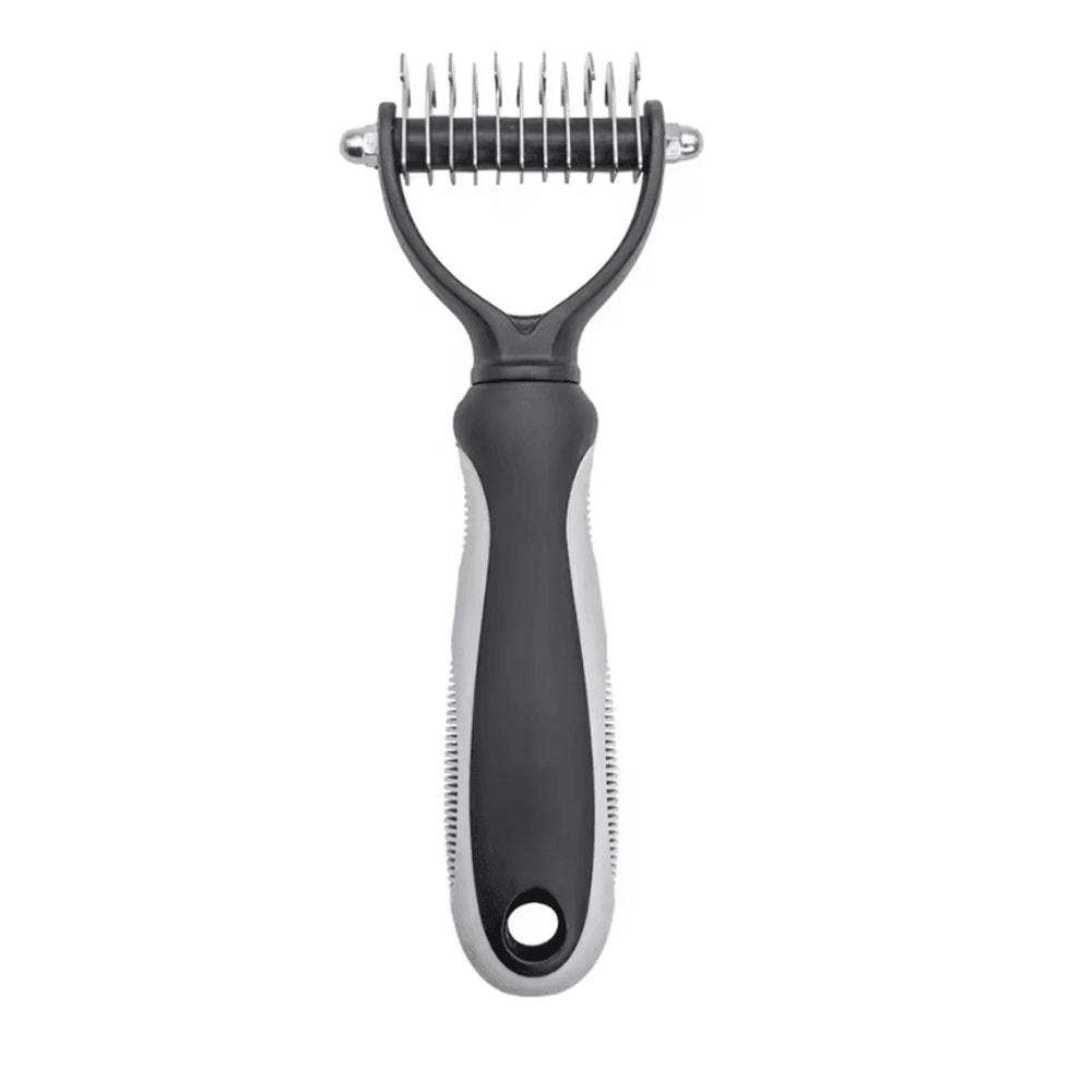 Professional Pet Deshedding Brush Dog And Cat Hair Remover Comb 16