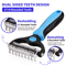 Professional Pet Deshedding Brush Dog And Cat Hair Remover Comb 1