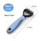 Professional Pet Deshedding Brush Dog And Cat Hair Remover Comb 7
