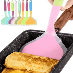 random color silicone kitchen spatula and cooking scraper tool