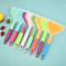 Random Color Silicone Kitchen Spatula And Cooking Scraper Tool 14