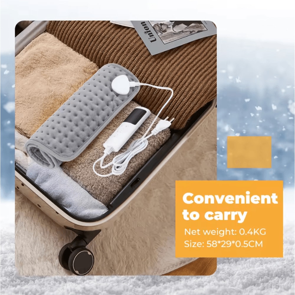 Electric Heating Pad Blanket With 9 Levels 4 Modes And Timer For Full Body Warmth 4