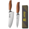 Professional Japanese Kitchen Knives Set With Chef Santoku Fillet And Cleaver 6