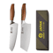 Professional Japanese Kitchen Knives Set With Chef Santoku Fillet And Cleaver 7