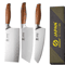 Professional Japanese Kitchen Knives Set With Chef Santoku Fillet And Cleaver 10