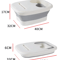 Foldable Footbath Massage Bucket Collapsible Foot Soaking Spa Tub For Home Pedicure Relaxation 3