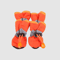 4Piece Waterproof Dog Boots AntiSlip Pet Shoes For Small Cats Dogs Paw Protection 6