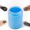 Dog Paw Washer Cleaner Soft Silicone Dog Paw Cleaning Bucket With Pet Foot Brush 2
