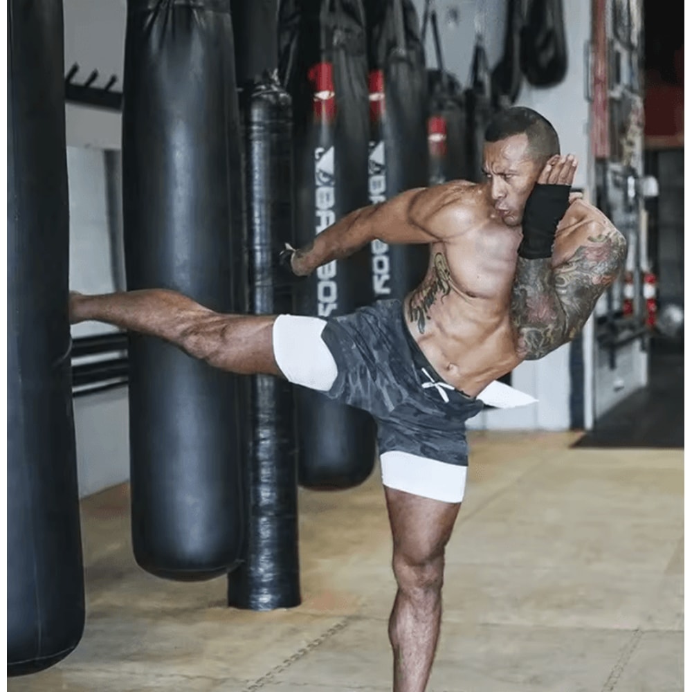 Camo Running Shorts For Men 2in1 QuickDry Gym Fitness Jogging Shorts 3