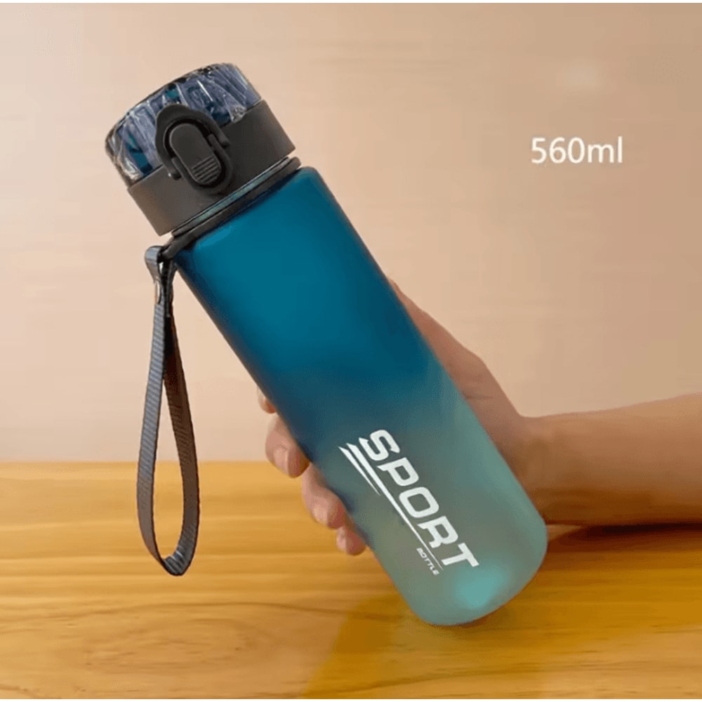 BPA Free Leak Proof Sports Water Bottle High Quality Portable Drink Bottle For Travel Hiking 400m 18
