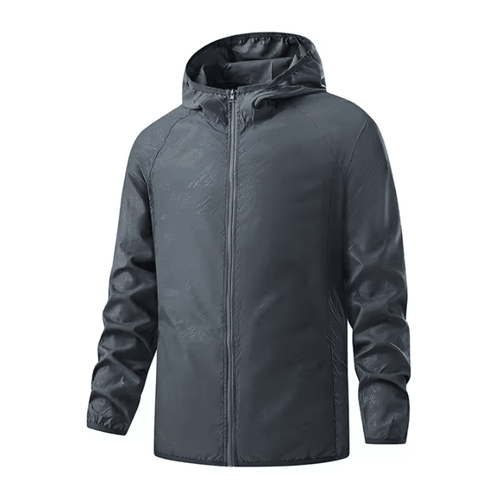 LNGXO Waterproof Hiking Jacket Unisex Windbreaker Raincoat With Sun Protection For Camping Climbi 8