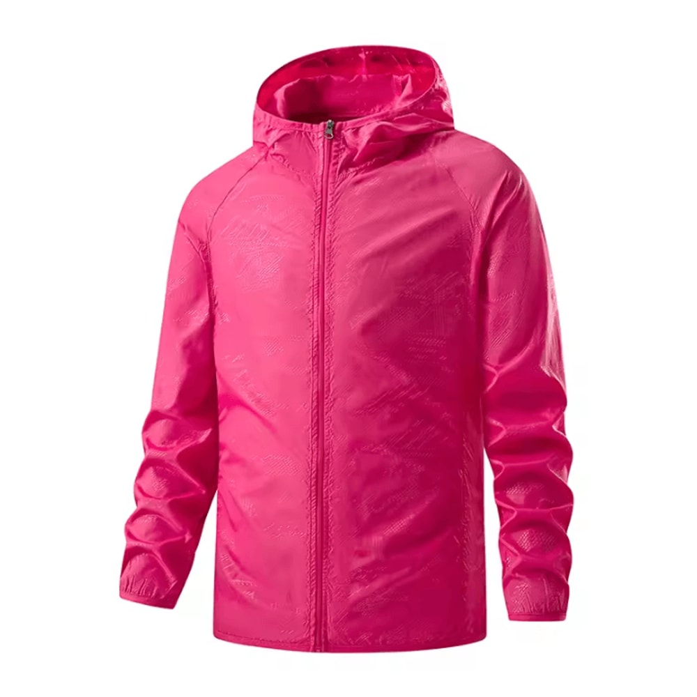 LNGXO Waterproof Hiking Jacket Unisex Windbreaker Raincoat With Sun Protection For Camping Climbi 11