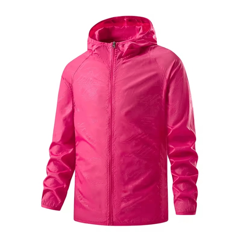 LNGXO Waterproof Hiking Jacket Unisex Windbreaker Raincoat With Sun Protection For Camping Climbi 11