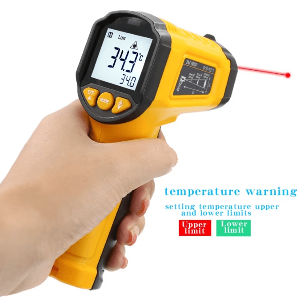 TS380 Infrared NonContact Thermometer HighPrecision Handheld Electronic Temperature Gauge TS600 1