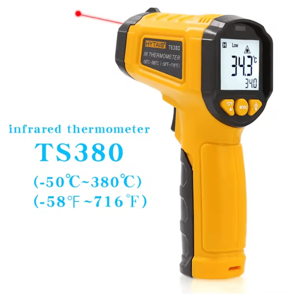 TS380 Infrared NonContact Thermometer HighPrecision Handheld Electronic Temperature Gauge TS600 5