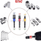 Impact Grade 105 Angle Socket Adapter Set Power Tool Driver Extension Screwdriver Holder 4