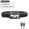 Rechargeable LED Sensor Headlamp 5Mode HandsFree Head Flashlight For Fishing Camping Outdoor Use 5