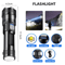 Powerful P70 LED Flashlight 5000LM Ultra Bright Tactical Zoom Torch With Builtin 18650 Battery 4