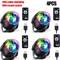 RGB LED Rotating Party Light Sound Controlled DJ Stage Disco Lamp With Remote 8