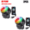 RGB LED Rotating Party Light Sound Controlled DJ Stage Disco Lamp With Remote 13