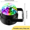 RGB LED Rotating Party Light Sound Controlled DJ Stage Disco Lamp With Remote 5