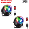 RGB LED Rotating Party Light Sound Controlled DJ Stage Disco Lamp With Remote 10