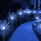 LED Solar Firework Garden Lights Waterproof Outdoor Fairy Dandelion Lawn Decoration Lamp 8