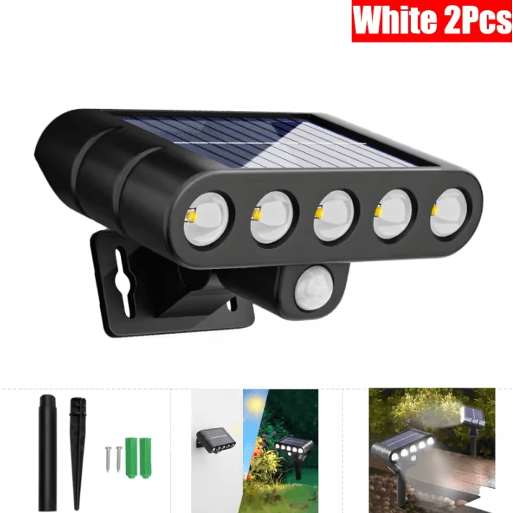 12LED Solar Flame Torch Lights Waterproof Flickering Garden Pathway Outdoor Solar Lamps 14
