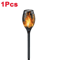 12LED Solar Flame Torch Lights Waterproof Flickering Garden Pathway Outdoor Solar Lamps 6