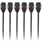 12LED Solar Flame Torch Lights Waterproof Flickering Garden Pathway Outdoor Solar Lamps 9
