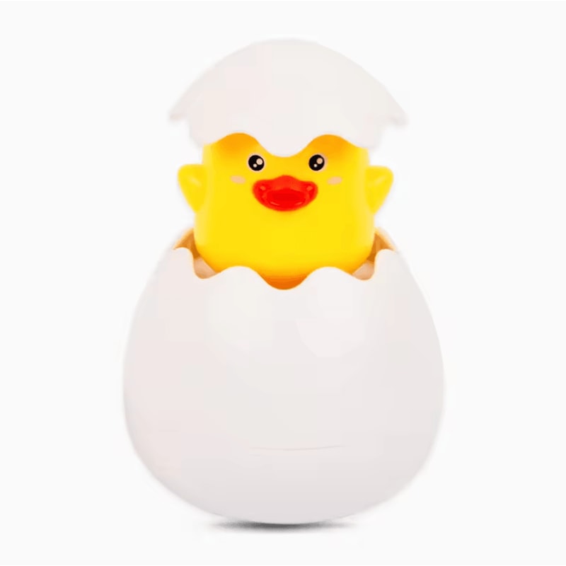 Cute Baby Bathing Toy Set Duck Penguin And Egg Water Spray Sprinkler Toys For Kids 4