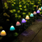 10 LED Solar Mushroom Lights 5 Watts Waterproof Outdoor Decorative Street Garden Lights 35m 3