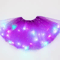 LED Glowing Light Kids Tutu Skirt Princess LightUp Dance Miniskirt For Weddings Parties 9