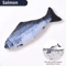 Interactive USB Rechargeable Floppy Fish Toy Electric Simulation Chew Training Toy For Cats Dogs 7