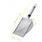 Stainless Steel Cat Litter Scoop Durable RustResistant Ergonomic Pet Waste Scoop For Quick Cleanup 4